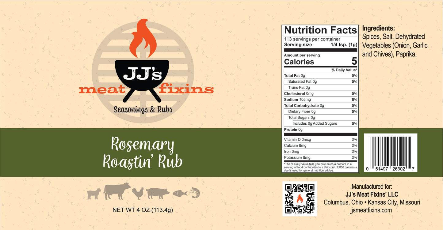Rosemary Roastin' Rub