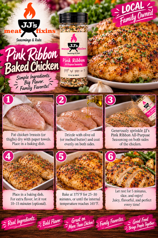 Pink Ribbon Baked Chicken