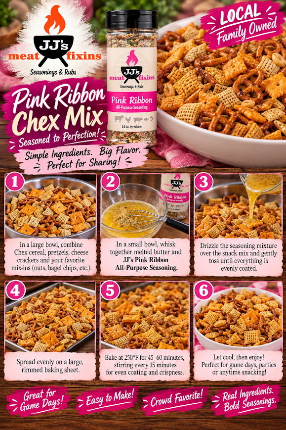 Pink Ribbon Chex Mix