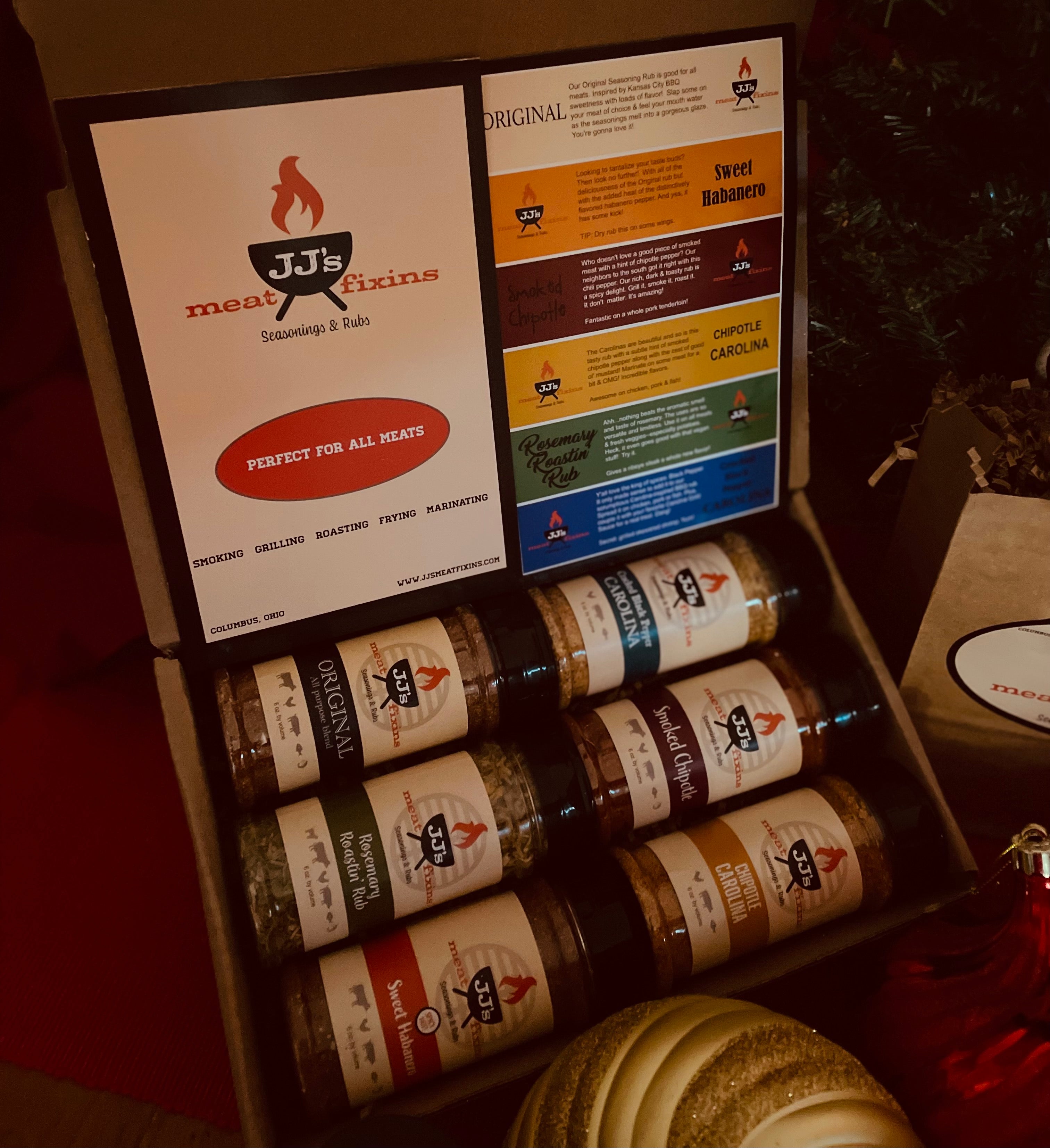 Holiday 6 Pack Gift Box – JJ's Meat Fixins'